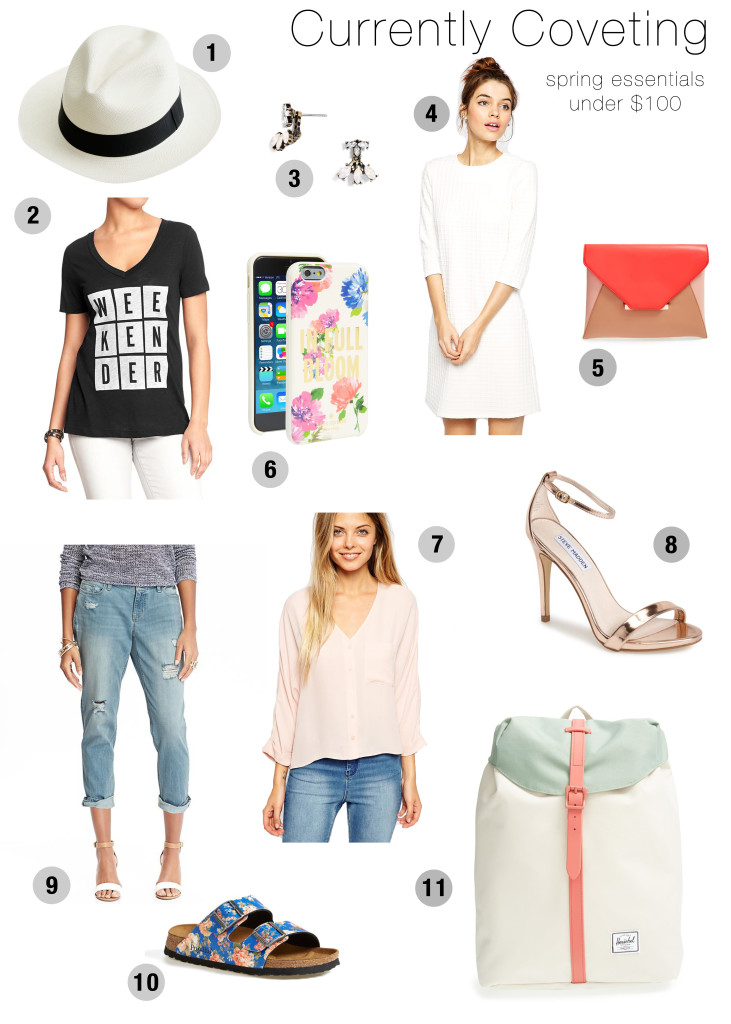 spring fashion under one hundred dollars