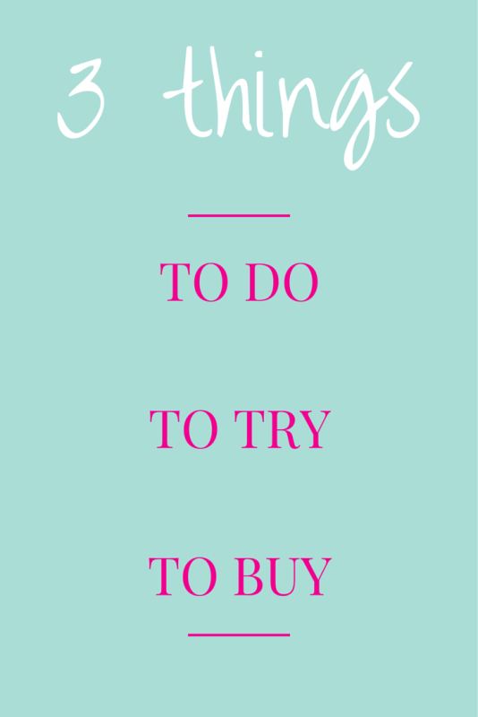 Do / Try / Buy