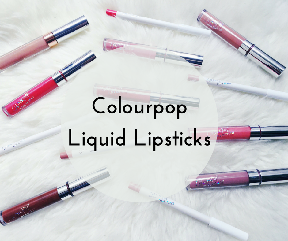 Colourpop Cosmetics | Liquid Lipsticks