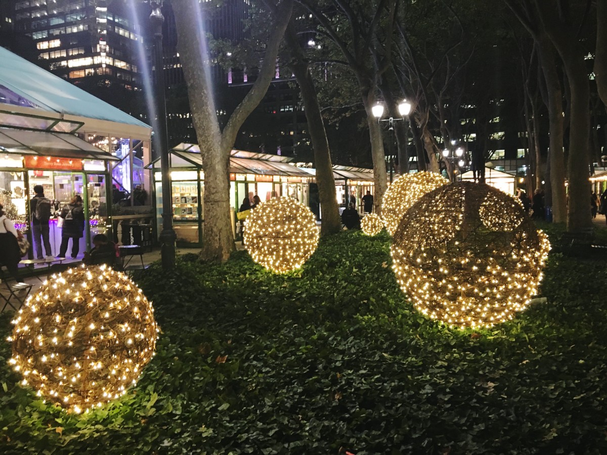 Bryant Park Holiday Market