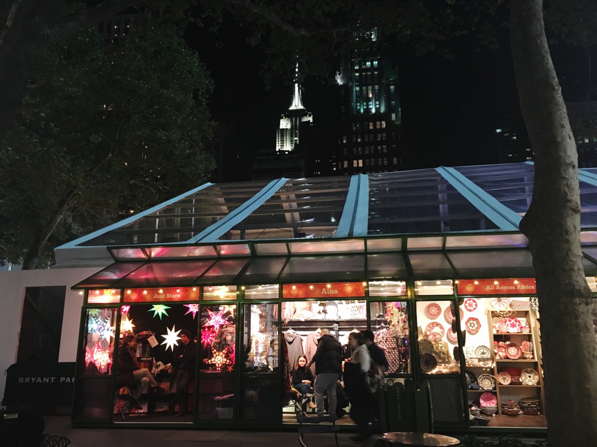 Bryant Park Holiday Market