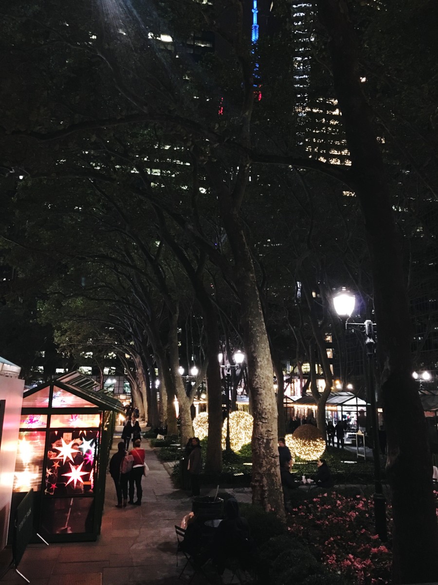 Bryant Park Holiday Market