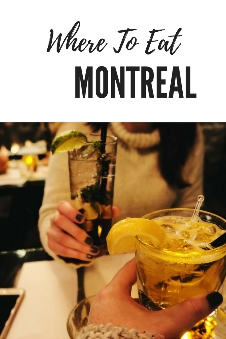 Where To Eat In Montreal