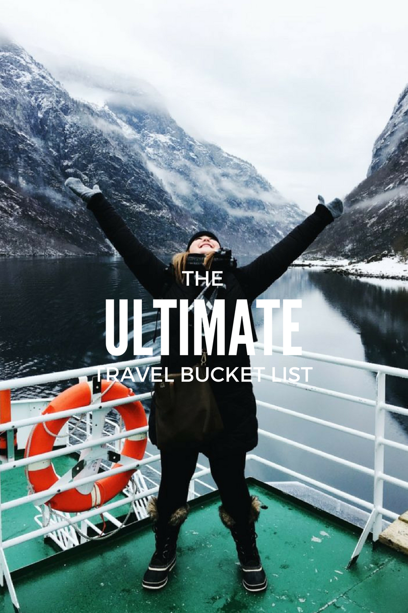 Travel Bucket List