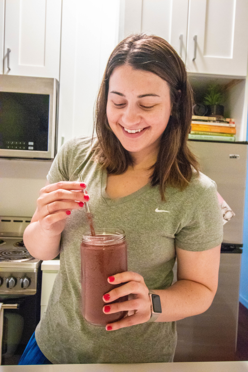 Banana Free Vegan Protein Smoothie