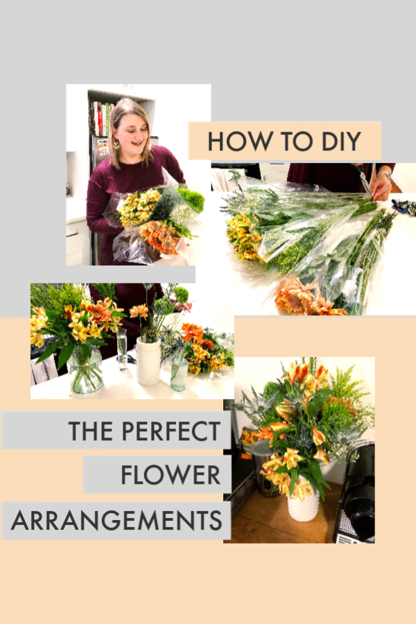 How To DIY The Perfect Flower Arrangement 