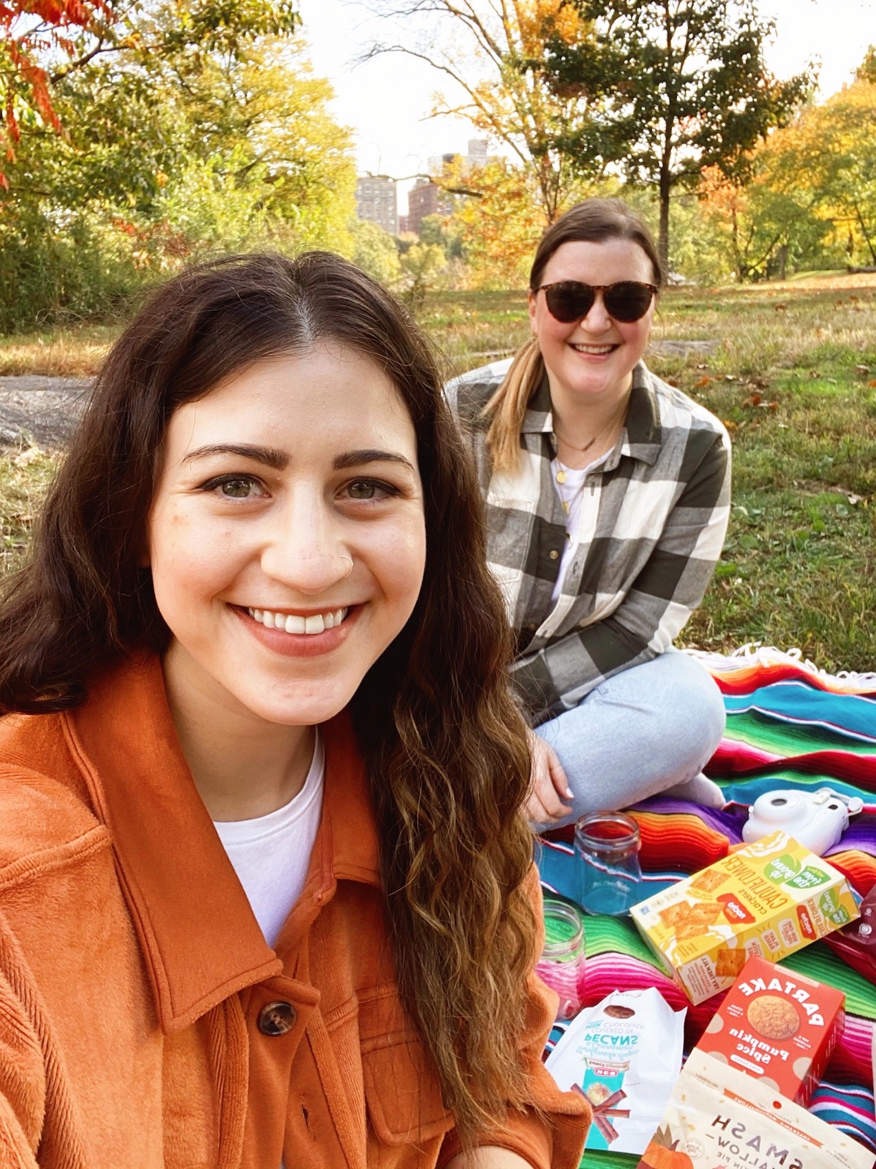 Fall Picnic In Central Park