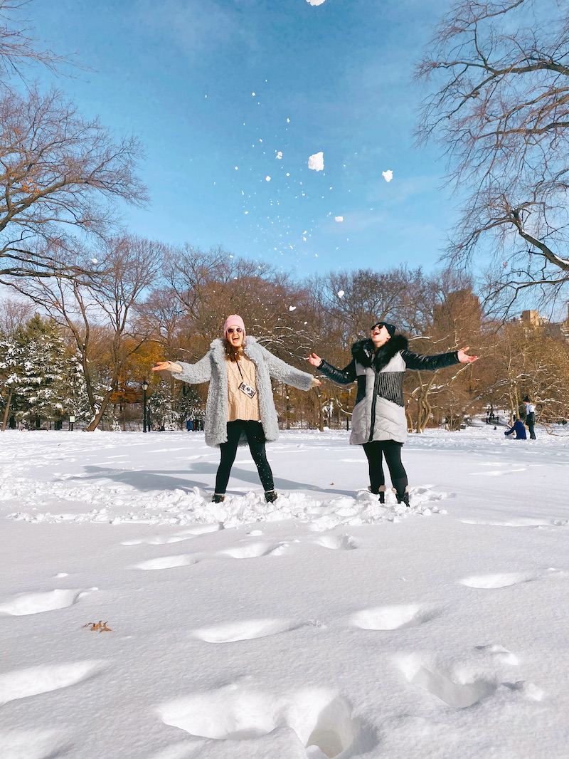 Snow Day In Central Park