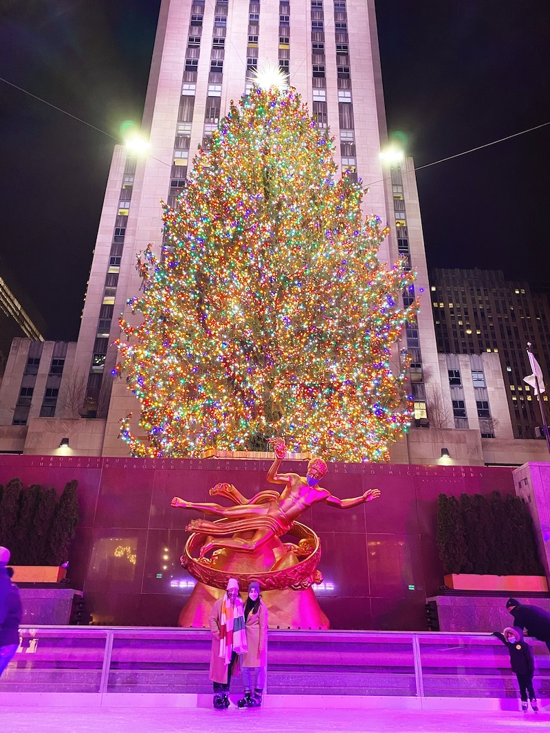 Ice Skating At Rockefeller Center