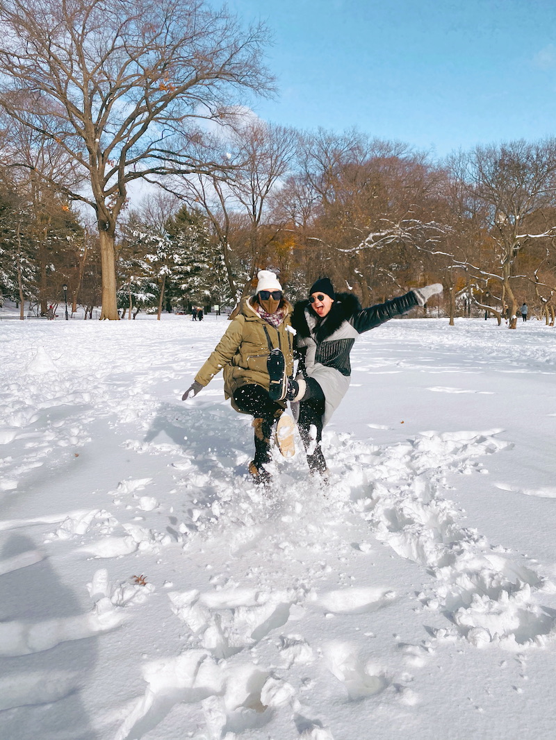 Snow Day In Central Park